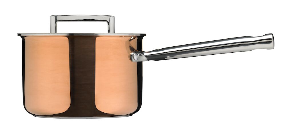 Kastrull 3-lager koppar rostfritt 2,2L