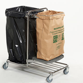 Säckhållare stativ matavfall för 45L och 125L