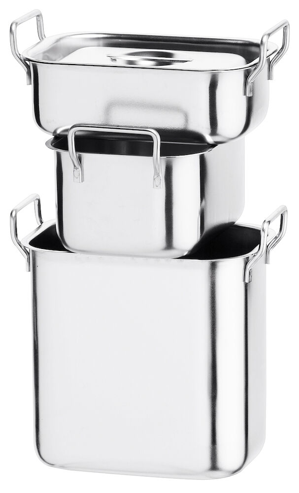 Lock till C-kantin rostfri 155x105mm