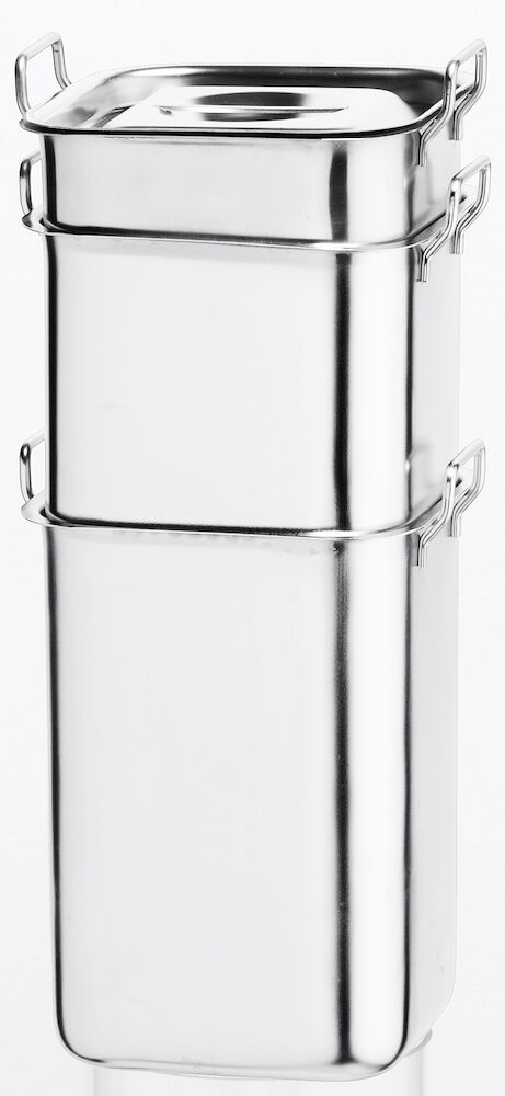 Kantin B3 rostfri 155x155mm h75mm 1,5L