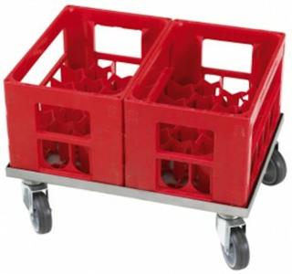 Backvagn rostfri lastvikt 250kg 55,5x40,5cm