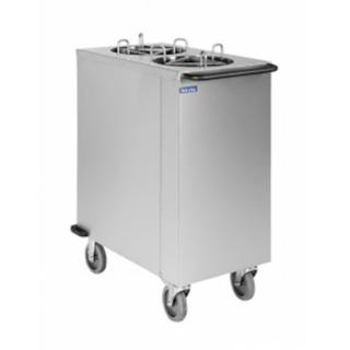 Tallriksdispenser utan värme 2x60 tallrikar
Ø18,5-26cm