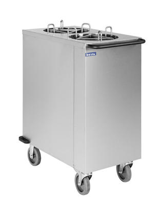 Tallriksdispenser med värme 2x60 tallrikar
Ø18,5-26cm