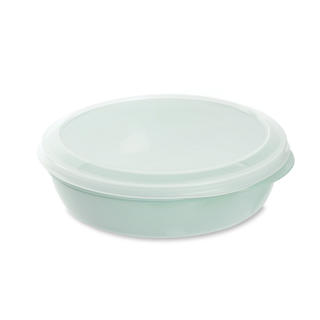 Rund burk turkos Ø13,5 h6,5 0,5L