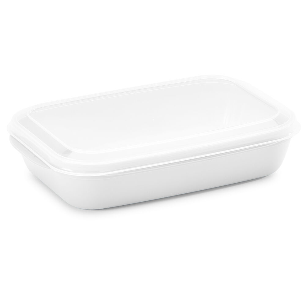 Matlåda vit 23x15,2x5,3cm 1,1L