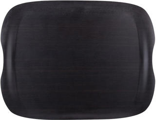 Bricka Earth Tray Wave mörk 43x33cm