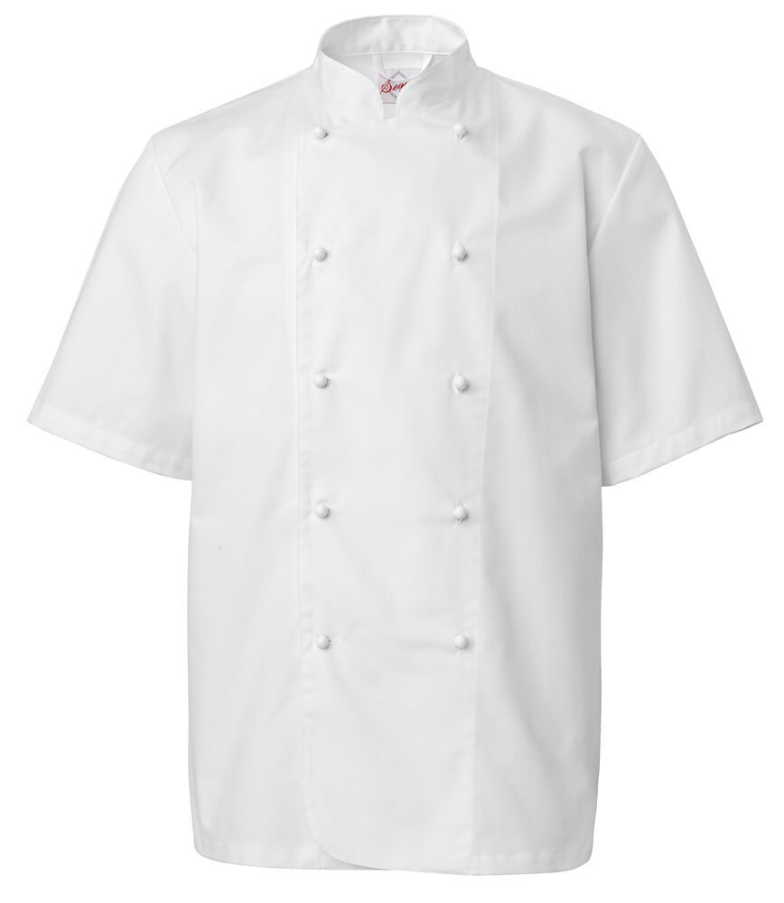 Kockrock 1601 kort ärm vit 58