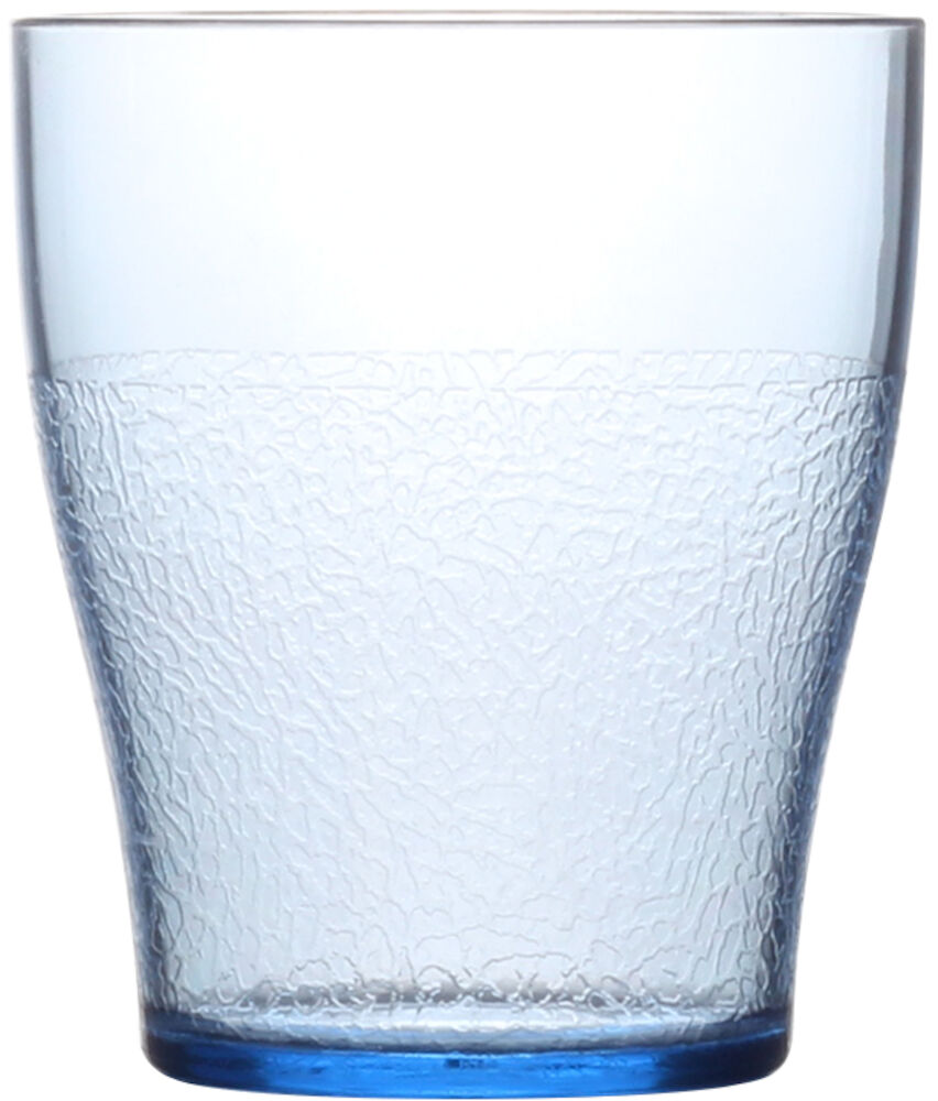 Progress glas plast ljusblå 28cl Ø72mm h90mm