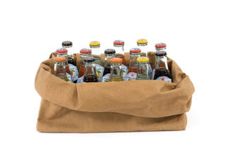 Papperspåse Buffe natur 35x22x33