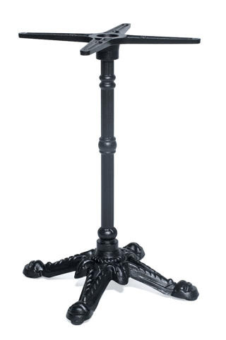Café Bordsstativ 4-fot gjuten svart aluminium
52x52cm höjd 72cm