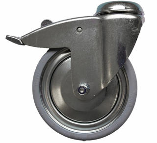 Bromsat hjul till H78 Ø125mm