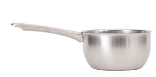 Vattenskopa rostfri rundat handtag 1L. Stålkvalité 18/10.