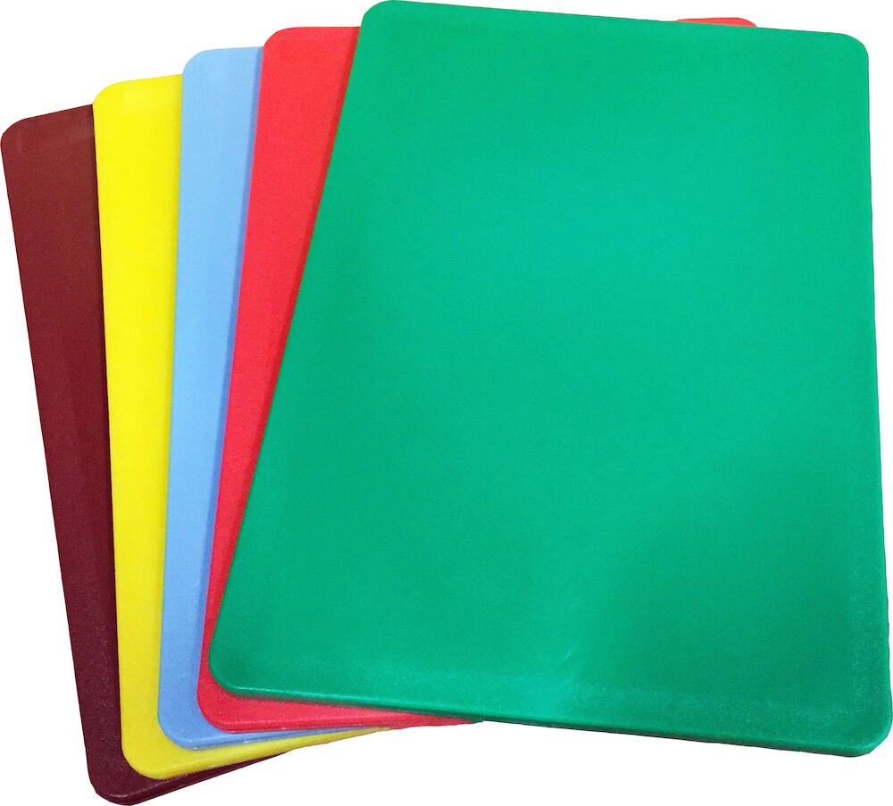 Skärbräda brun PE 35x25x1,1cm