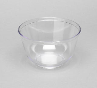 Skål klar SAN plast 1,5 l