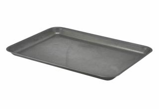 Vintage steel bricka 37x26,5x2 cm