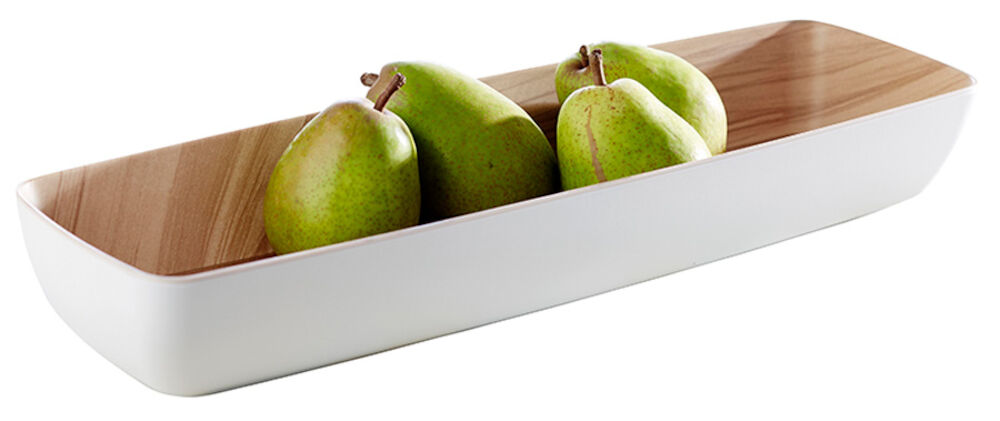 Frida skål vit/trämönstrad melamin GN2/4
53x16,2x7,5cm 3,65 L