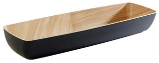 Frida skål svart/trämönstrad melamin
53x16,2x7,5cm 3,65 L