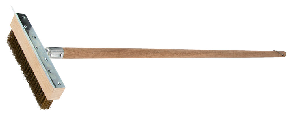 Pizzaborste med skrapa 127 cm