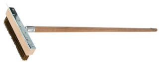 Pizzaborste med skrapa 127 cm