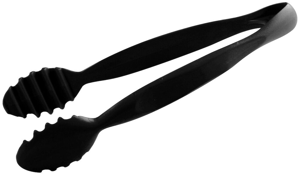 Tång svart plast 18 cm