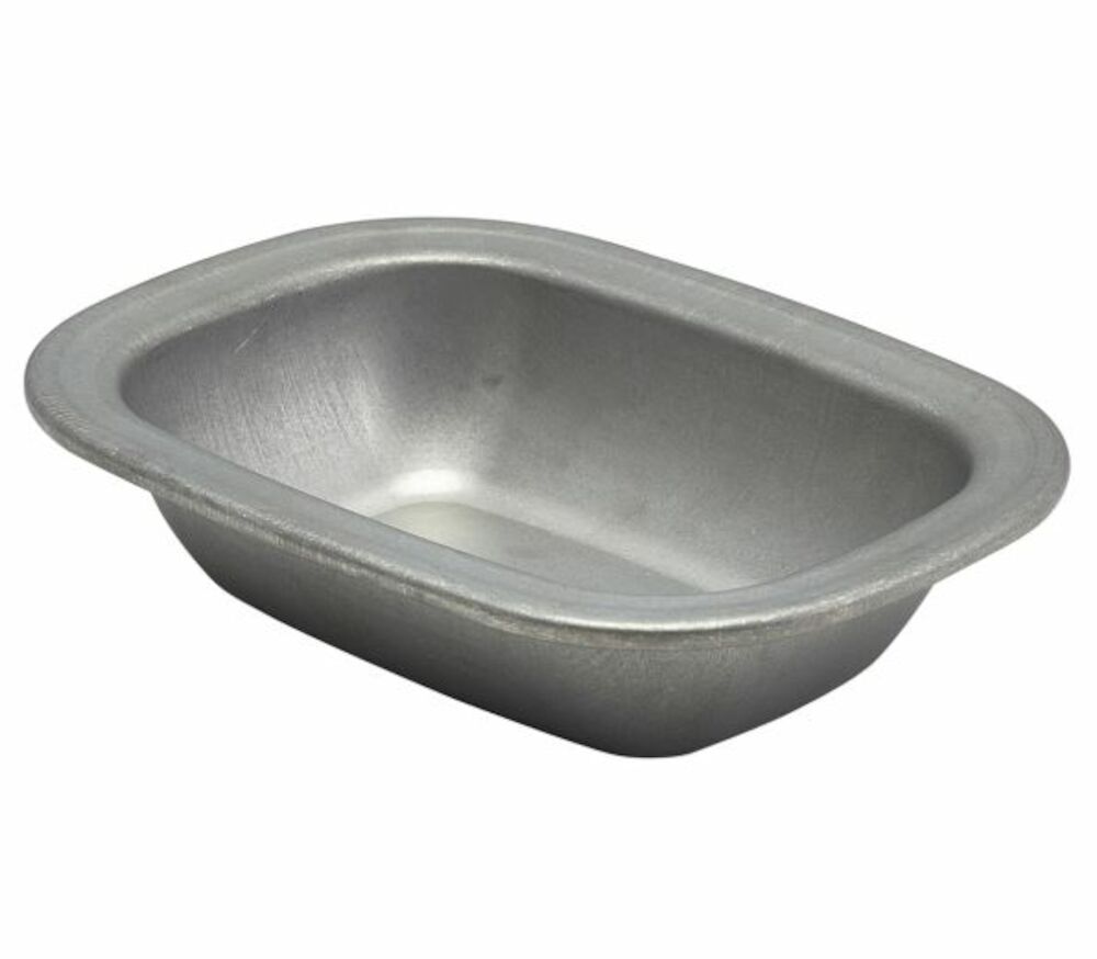 Vintage Steel form 18x13,5x4cm 35cl