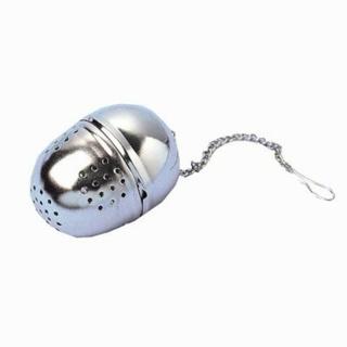 Tekula med kedja i rostfritt stål 4x5cm