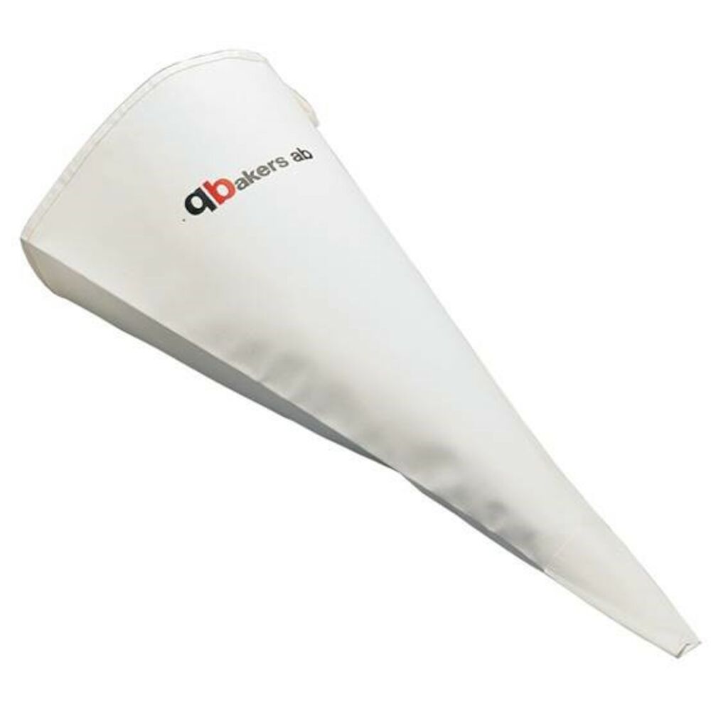 Tyllpåse i plastbelagd väv med hängare 46 cm