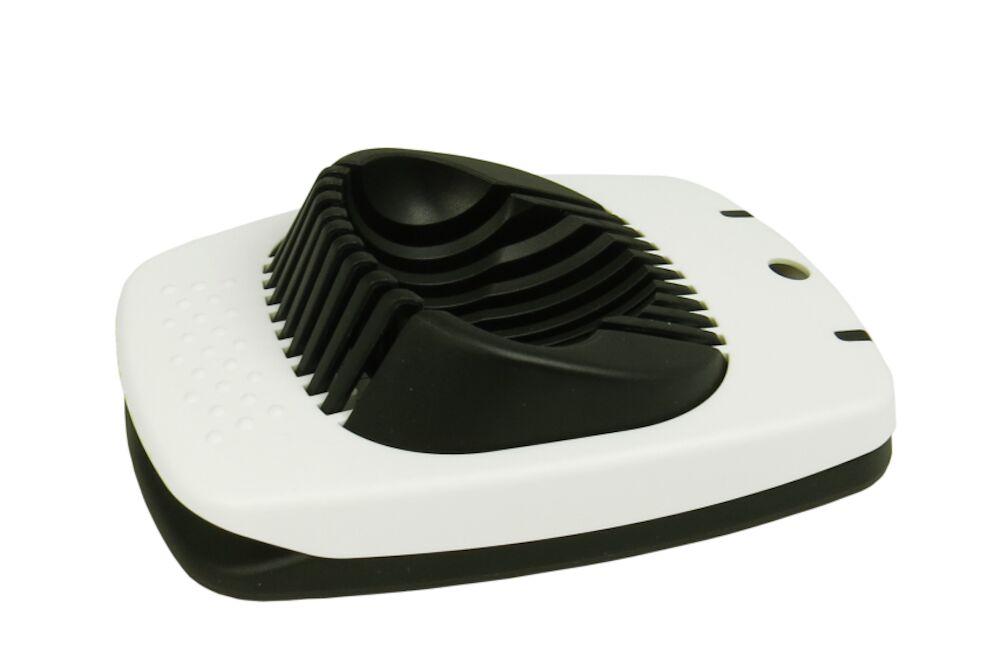 Äggskivare plast svart/vit