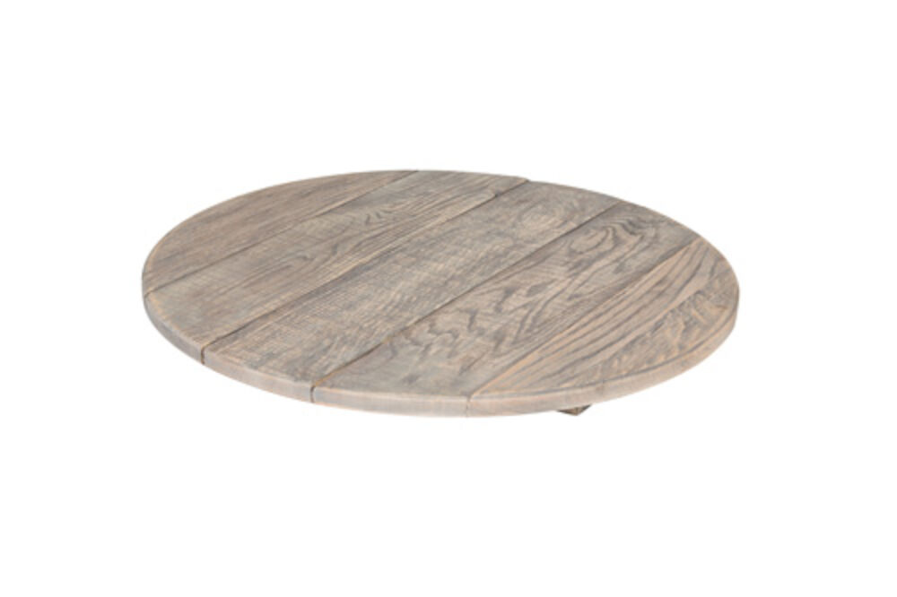 Serveringsbräda drivvedsfärgad ek Ø45