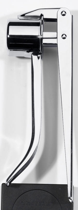 Vitlökspress rostfri 20cm