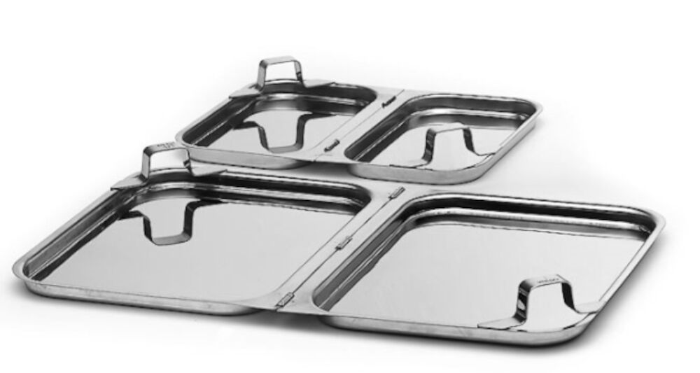 Lock gångjärn rostfri 1/2