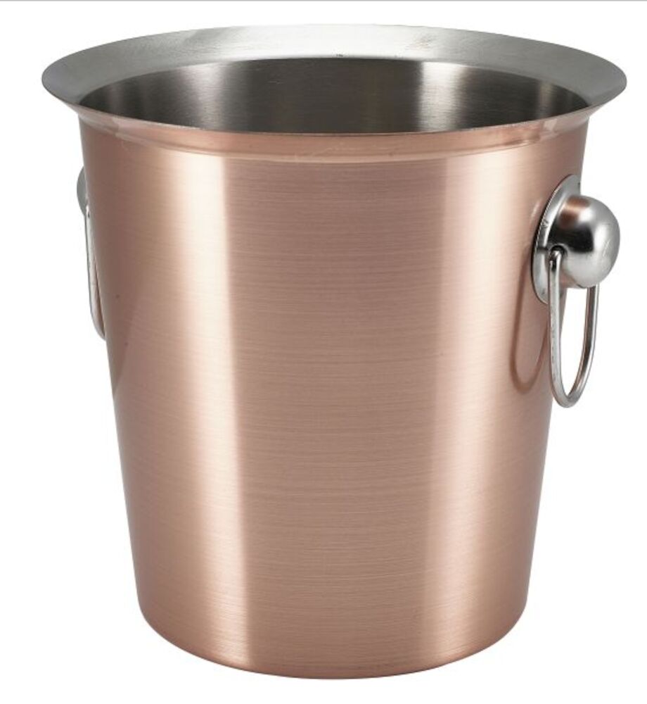 Vinkylare rostfri med kopparplätering Ø20cm
h19,5cm