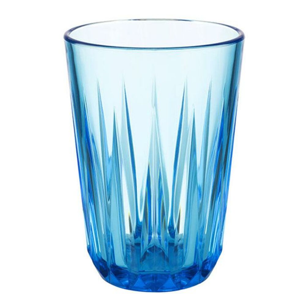 Glas Crystal blå plast tritan 15cl Ø70mm h95mm