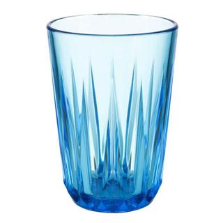 Glas Crystal blå plast tritan 15cl Ø70mm h95mm