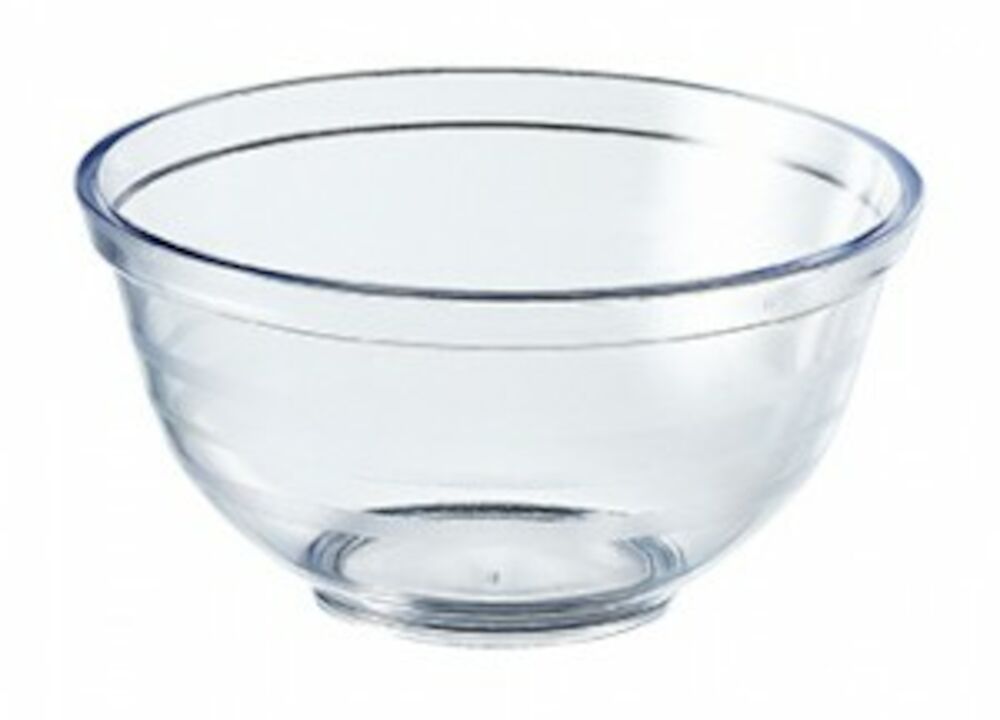 Skål klar plast 50cl Ø12cm