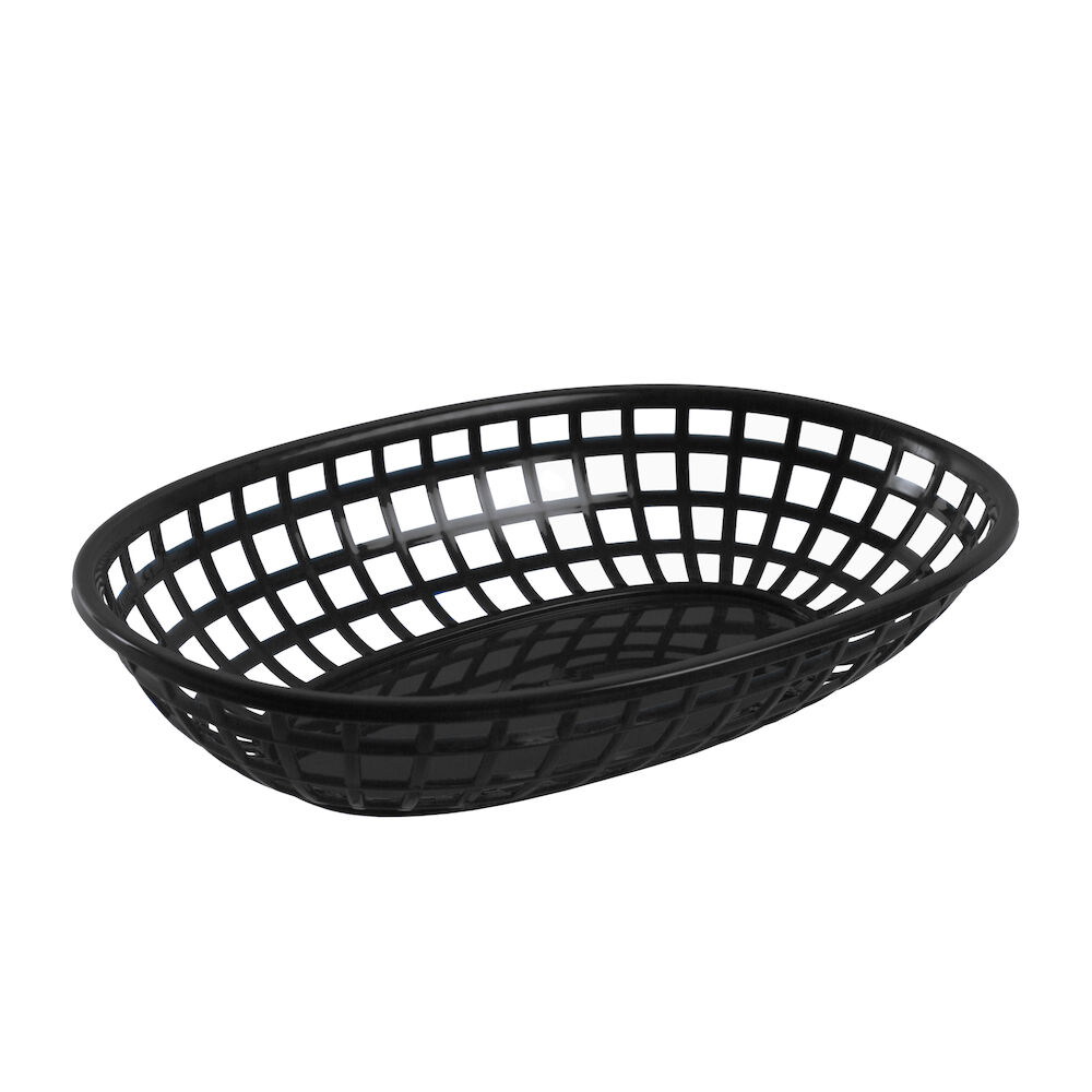 Korg plast svart 23,6x15cm