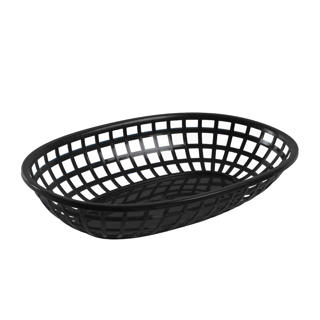 Korg plast svart 23,6x15cm