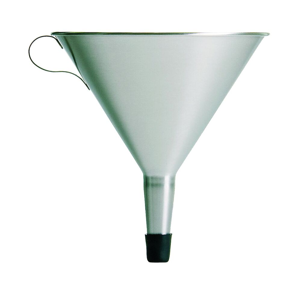 Tratt med sil rostfri Ø20cm