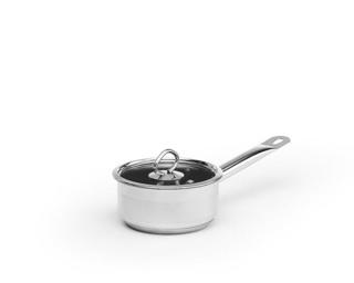 Kastrull rostfri belagd 1L