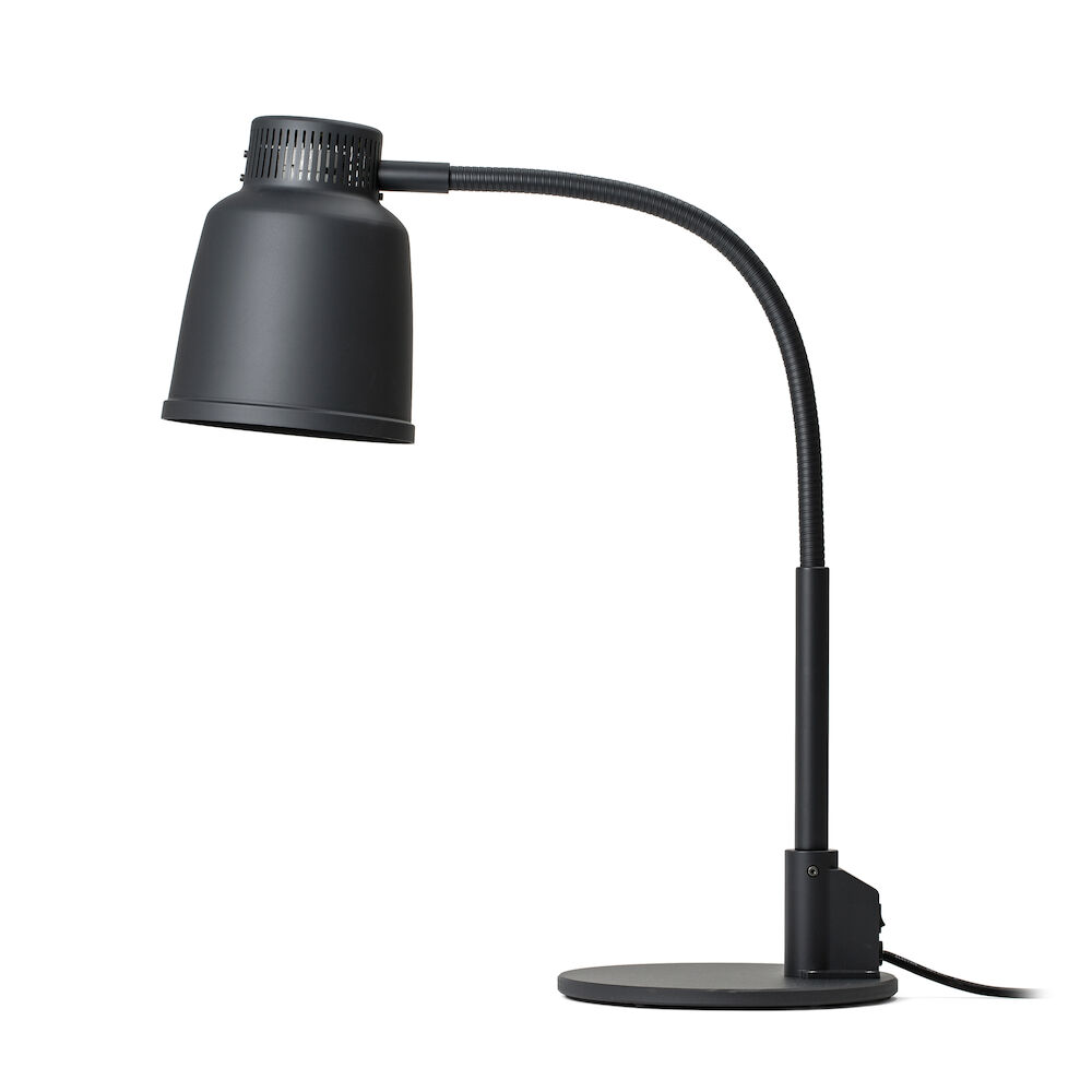 Värmelampa Focus fristående svart