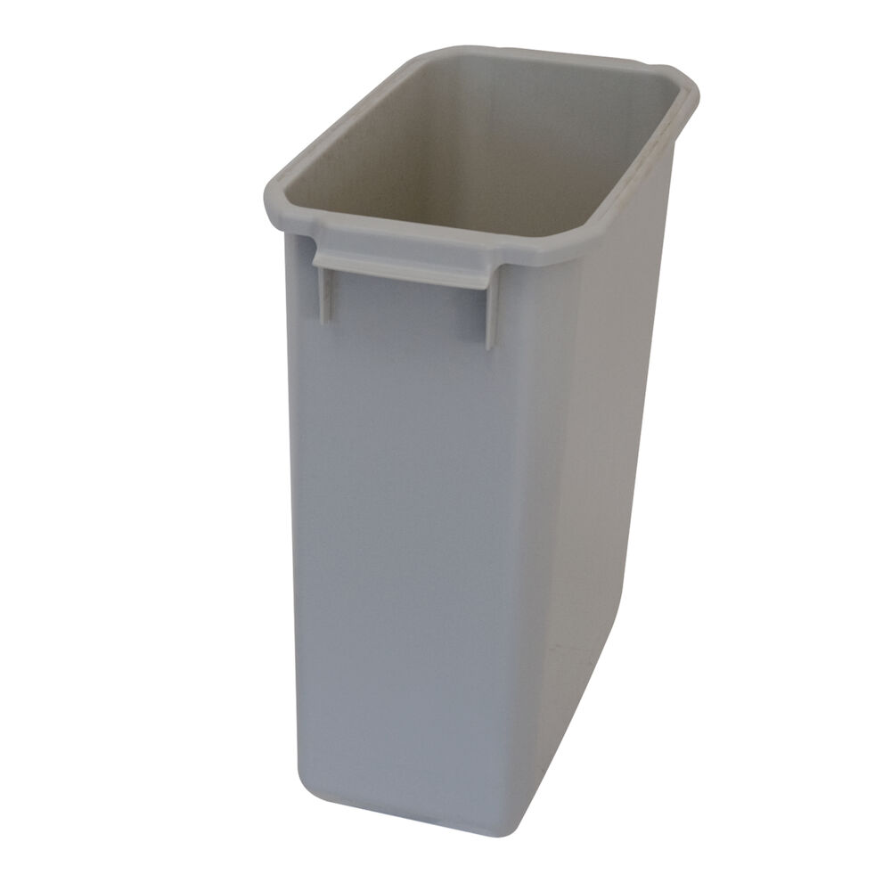 Tunna utan lock plast grå 28x55,5x58cm 60L