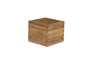 Liten besticklåda Ek L 12cm H 10cm