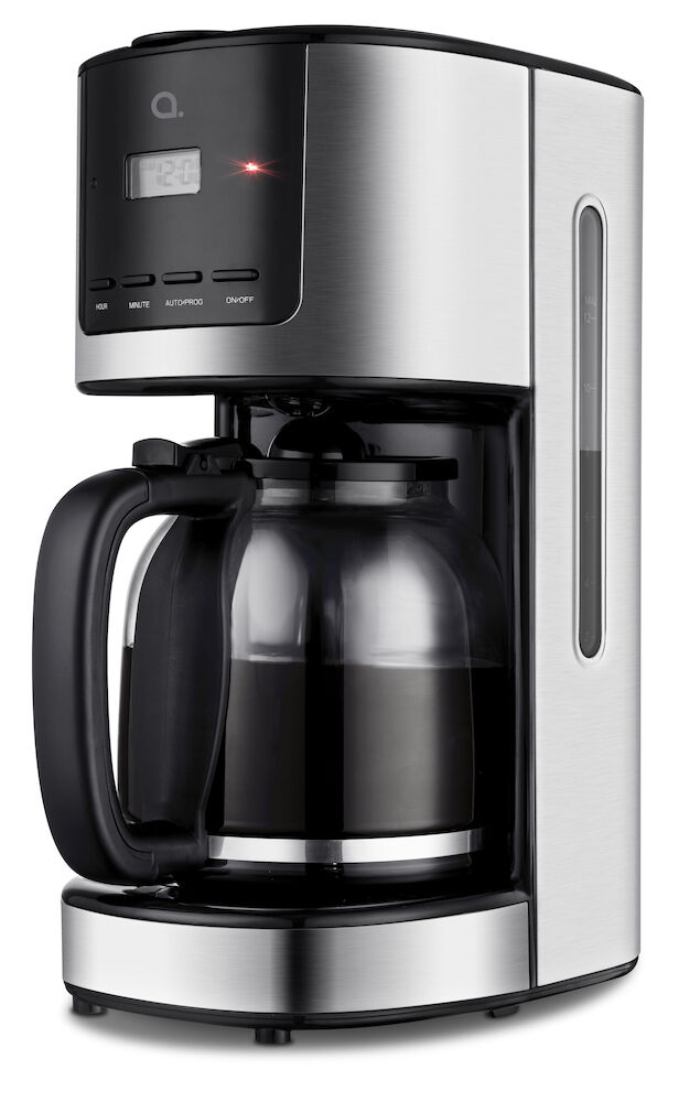 Kaffebryggare plast silver 1,5 L 900 W
12 koppar Timer
