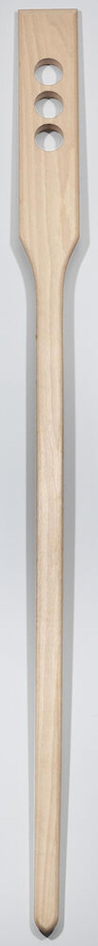 Rörspade med hål trä 140cm