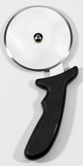 Pizzadelare rostfri/plast Ø10cm