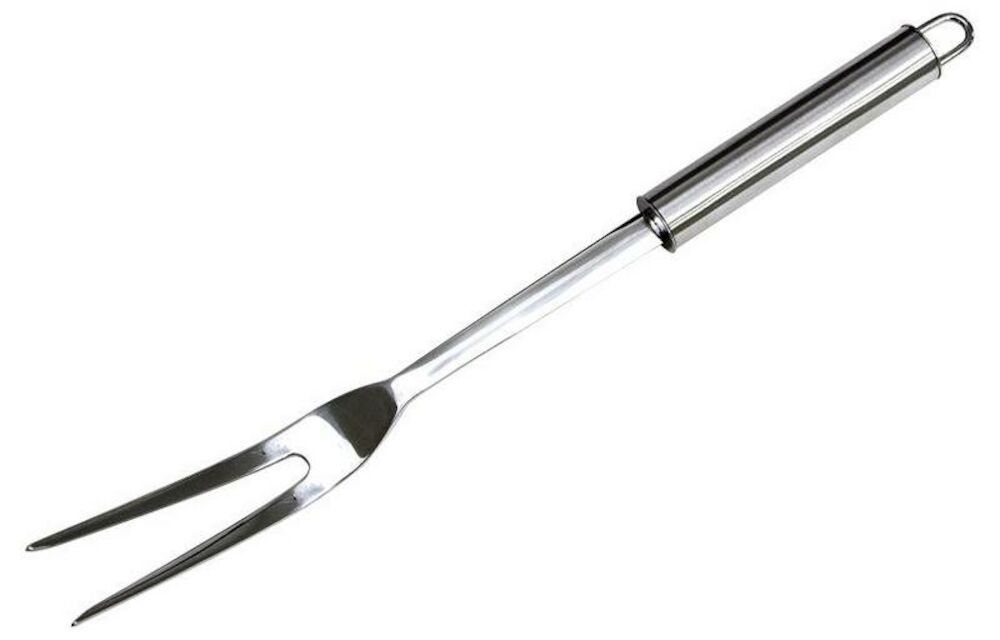 Stekgaffel böjd 35cm