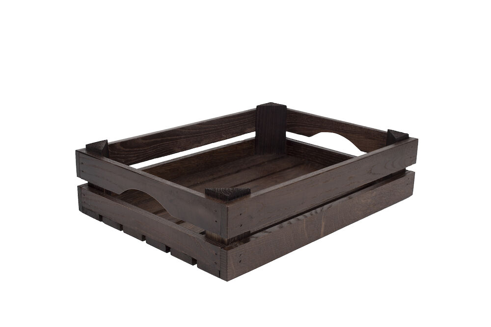 Trälåda Havanna Black ek 
34x8,3x24,8 cm