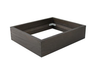 Träram till kylbricka Havanna black ek GN1/2