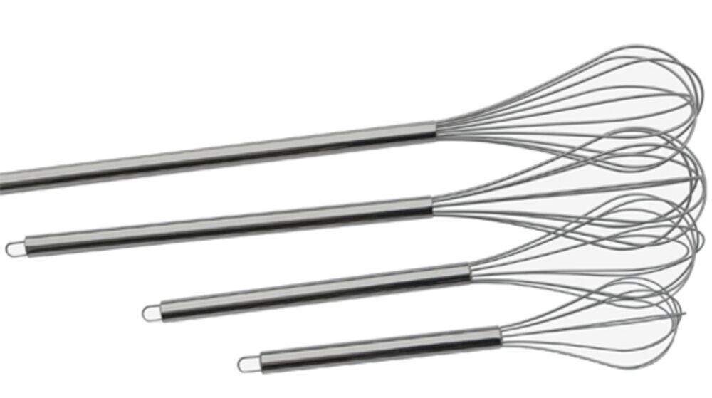 Ballongvisp rostfri 80cm