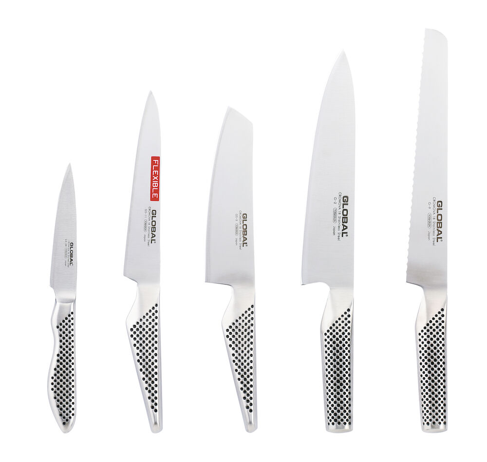 Knivset 5-del G-2, 9, GS-5, 11, 38